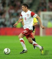 Fussball International EM 2012 - Testspiel :  Robert Lewandowski (Polen)