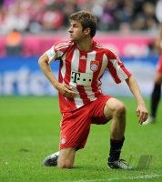 Fussball 1. Bundesliga : Thomas Mueller (FC Bayern Muenchen)