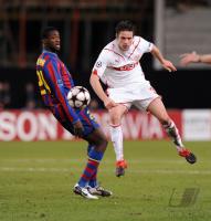 FUSSBALL  International CHL 09/10 : VfB Stuttgart -  FC Barcelona