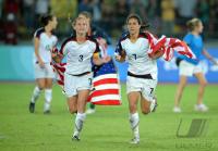 FUSSBALL  Olympia 2008  Finale Frauen  Brasilien - USA