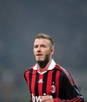 FUSSBALL  International CHL 09/10 : David Beckham  (Milan)