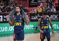 Basketball 1. Bundesliga 23/24: Tigers Tuebingen - EWE Baskets Oldenburg