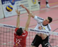 Volleyball 1. Bundesliga   Saison 2010/2011 ENBW TV Rottenburg -  VfB Friedrichshafen