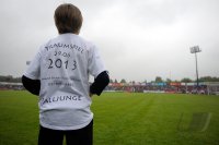 FUSSBALL 1. Bundesliga 2013/2014:  Fanclub Wildenau - FC Bayern Muenche
