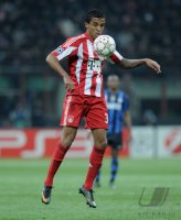 Fussball CHL  Saison 2010/2011:  Luiz Gustavo (FC Bayern Muenchen)