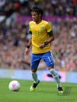 FUSSBALL Olympia 2012 Maenner: Brasilien - Weissrussland