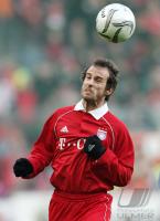 Fussball 1. Bundesliga: Bayern, SCHOLL Einzelaktion am Ball