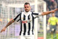 FUSSBALL SERIE A:  Jubel Simone Pepe (Juventus Turin)