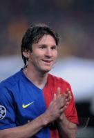 Fussball International Champions League  MESSI (FC Barcelona)