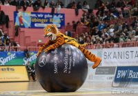 Basketball 1. Bundesliga 2012/2013:  Walter Tigers Tuebingen - Brose Baskets Bamberg