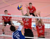 Volleyball  1. Bundesliga  13/14:  TV Rottenburg - VfB Friedrichshafen