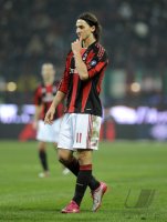 FUSSBALL SERIE A:  Zlatan Ibrahimovic (AC Mailand)