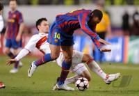 FUSSBALL  International CHL 09/10 : VfB Stuttgart -  FC Barcelona