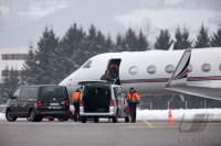 Ski Alpin WM 2013 Lindsey  Vonn (USA) am Flughafen Salzburg