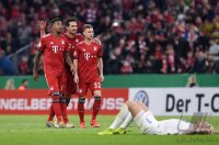 Fussball DFB Pokal Viertelfinale 18/19: FC Bayern Muenchen - 1. FC Heidenheim