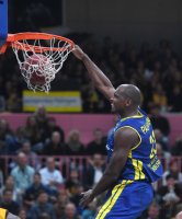 Basketball 1. Bundesliga 16/17 Hauptrunde: Walter Tigers Tuebingen -  s. Oliver Wuerzburg