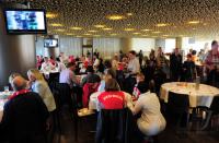 Fussball: Public Viewing in der Allianz Arena in Muenchen