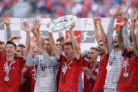Fussball 1. Bundesliga Saison 17/18: Meister FC Bayern Muenchen