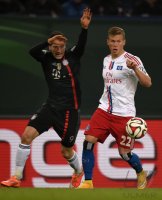 Fussball, DFB Pokal  Saison 2014/2015: Hamburger SV - FC Bayern Muenchen