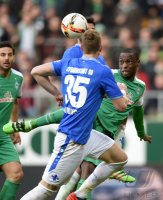 Fussball 1. Bundesliga Saison 15/16: SV Werder Bremen - SV Darmstadt 98