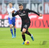 FUSSBALL SERIE A 2019/2020: AC Mailand - Sampdoria Genua