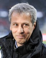 Fussball 1. Bundesliga, Saison 2011/2012:  Trainer Lucien Favre (Borussia Moenchengladbach)