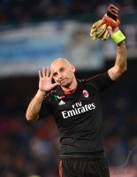 FUSSBALL SERIE A:  Torwart Christian Abbiati (AC Mailand)