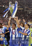 Fussball CHL Finale: Monaco - Porto, alberto MIT POKAL