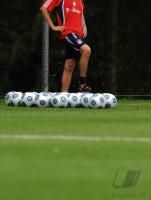 Fussball 1. Bundesliga: Training beim FC Bayern Muenchen