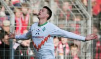 Fussball 1. Bundesliga  Saison 2010/2011:  SC Freiburg - SV Werder Bremen