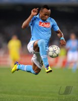 Fussball CHL  Saison 2011/2012:  SSC Napoli - Villarreal  CF