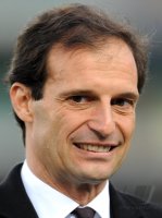 FUSSBALL SERIE A:  Trainer Massimilliano Allegri (AC Mailand)