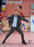 Volleyball  1. Bundesliga  10/11: Trainer  Mueller-Angstenberger (ENBW TV Rottenburg)  ENBW TV Rottenburg - SCC Berlin