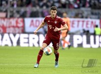 Fussball 1. Bundesliga Saison 21/22: FC Bayern Muenchen - SpVgg Greuther Fuerth