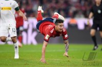 Fussball 1. Bundesliga Saison 18/19: FC Bayern Muenchen - Borussia Moenchengladbach
