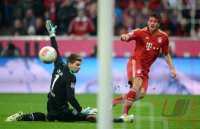 Fussball 1. Bundesliga, Saison 2012/2013:  FC Bayern Muenchen - Hannover 96
