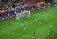 Fussball International Europameisterschaft 2012: Spanien - Irland