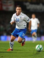 FUSSBALL INTERNATIONAL  EM 2012 - Qualifikation : Antonio CASSANO (Italien)