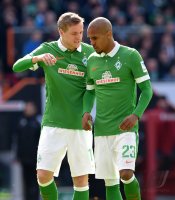 Fussball, 1. Bundesliga  Saison 2014/2015: SV Werder Bremen - FSV Mainz 05