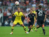 Fussball 1. Bundesliga, Supercup: FC Bayern Muenchen - Borussia Dortmund