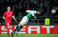 FUSSBALL, EUROPA LEAGUE SECHZEHNTELFINALE: Werder Bremen - FC Twente Enschede