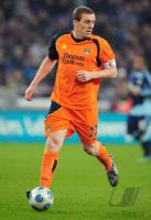 FUSSBALL UEFA CUP: Manu City, DUNNE Einzelaktion