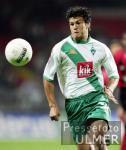Fussball 1. Bundesliga: Bremen, VALDEZ Einzelaktion