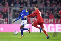 Fussball 1. Bundesliga Saison 19/20: FC Bayern Muenchen -  FC Schalke 04
