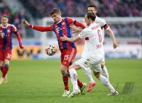 Fussball 1. Bundesliga Saison 14/15: VfB Stuttgart - FC Bayern Muenchen