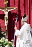 Vatikan, Rom Ostermesse 2022  Papst Franziskus I.