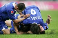 Fussball 1. Bundesliga: Koeln - Berlin, Jubel Berlin