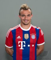 Fussball 1. Bundesliga 2014/2015: Xherdan Shaqiri (FC Bayern Muenchen)