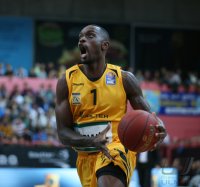 Basketball 1. Bundesliga 16/17 Hauptrunde: Walter Tigers Tuebingen -  s. Oliver Wuerzburg