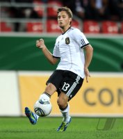 Fussball International  U 21 Laenderspiel: Moritz Leitner (Deutschland)